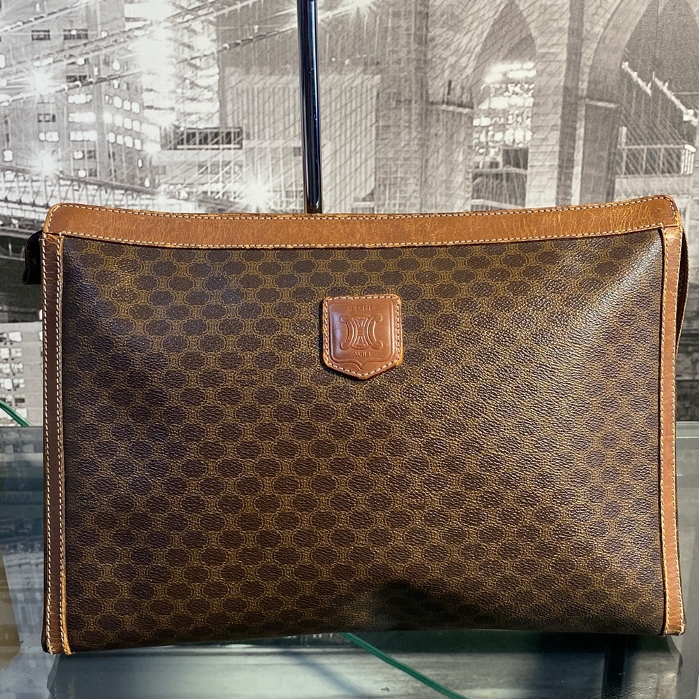 Authentic CELINE Macadam Laptop/Business Bag - Picture 4 of 16